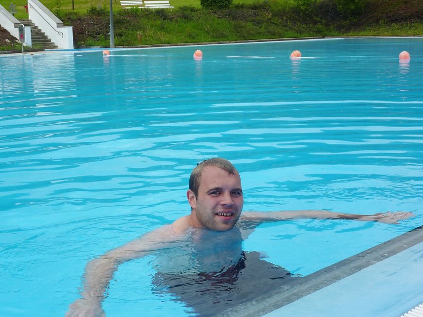 Ab ins Wasser in Bleicherode