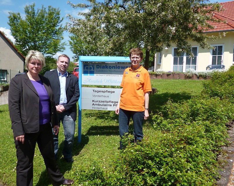 Im Landkreis unterwegs: 