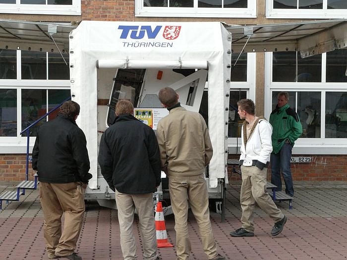 Aktion junge Fahrer in Nordhausen