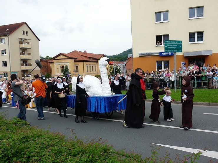 Gro&szlig;er Festumzug zum Th&uuml;ringentag