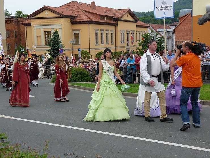 Gro&szlig;er Festumzug zum Th&uuml;ringentag