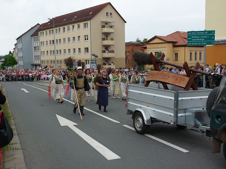 Gro&szlig;er Festumzug zum Th&uuml;ringentag