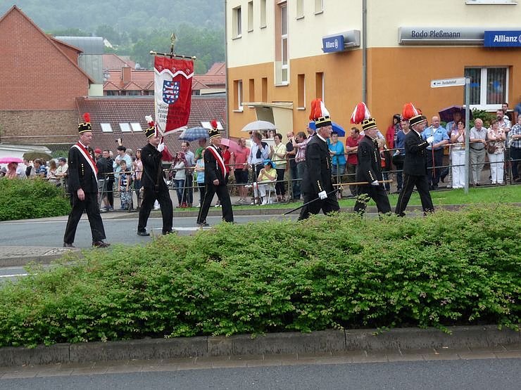 Gro&szlig;er Festumzug zum Th&uuml;ringentag