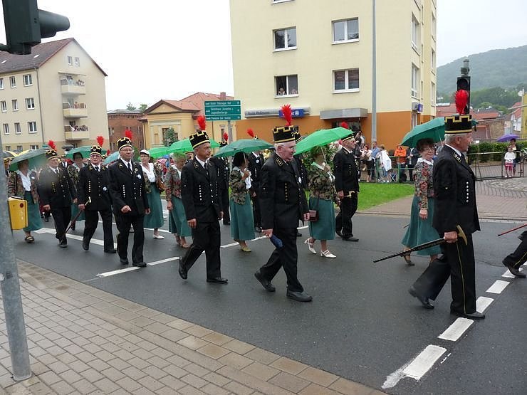 Gro&szlig;er Festumzug zum Th&uuml;ringentag