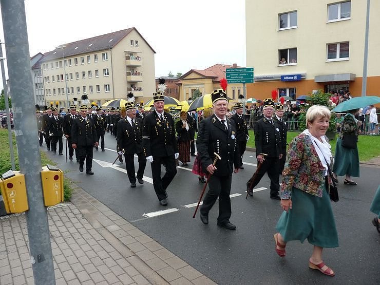 Gro&szlig;er Festumzug zum Th&uuml;ringentag