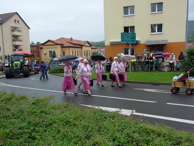 Gro&szlig;er Festumzug zum Th&uuml;ringentag