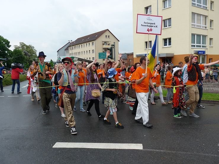 Gro&szlig;er Festumzug zum Th&uuml;ringentag