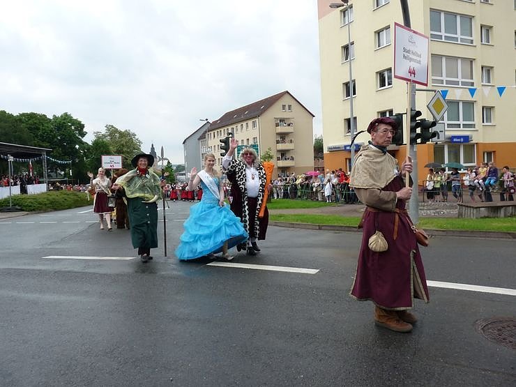 Gro&szlig;er Festumzug zum Th&uuml;ringentag