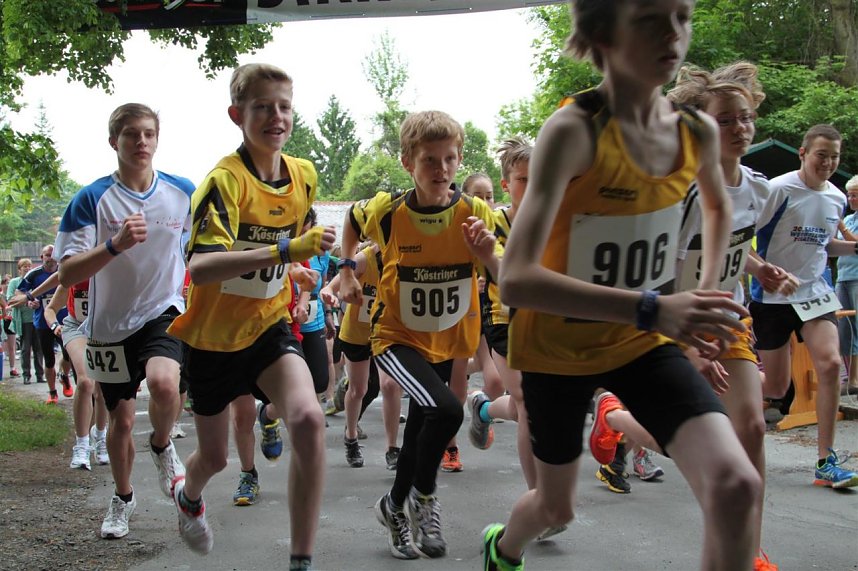 Momente des diesj&auml;hrigen Vogelberglaufs