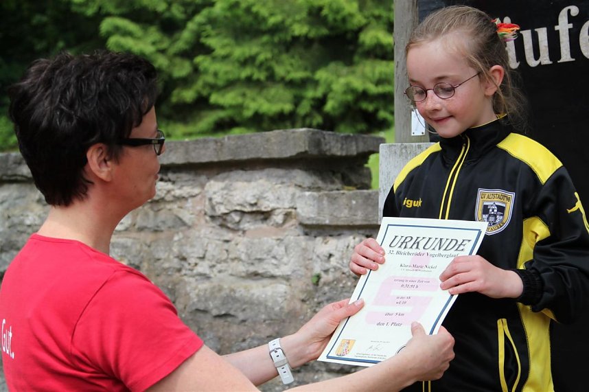 Momente des diesj&auml;hrigen Vogelberglaufs