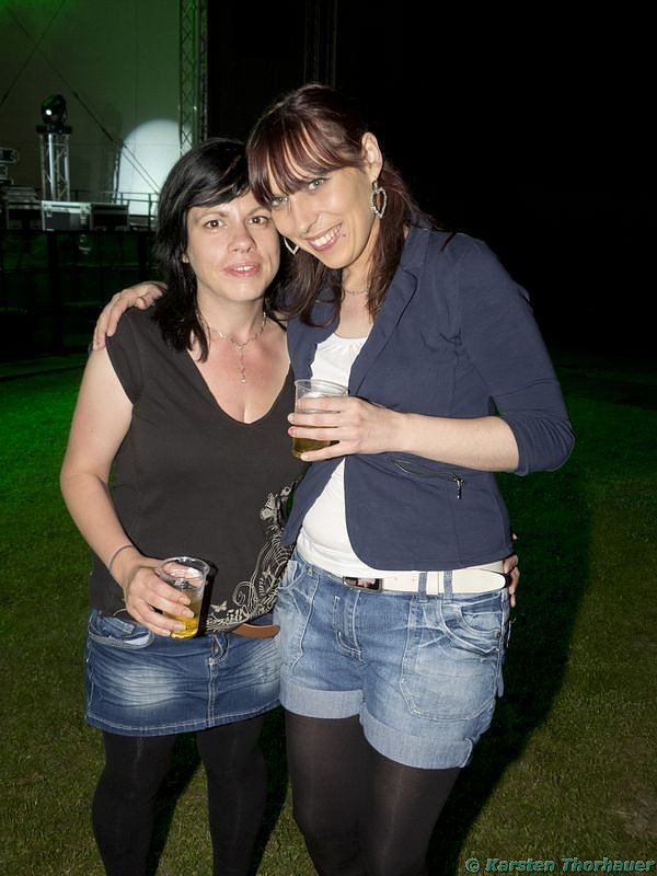 Party an der Schachtstra&szlig;e