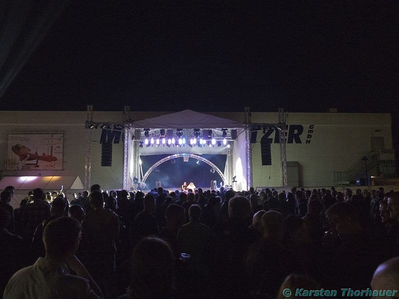 Party an der Schachtstra&szlig;e