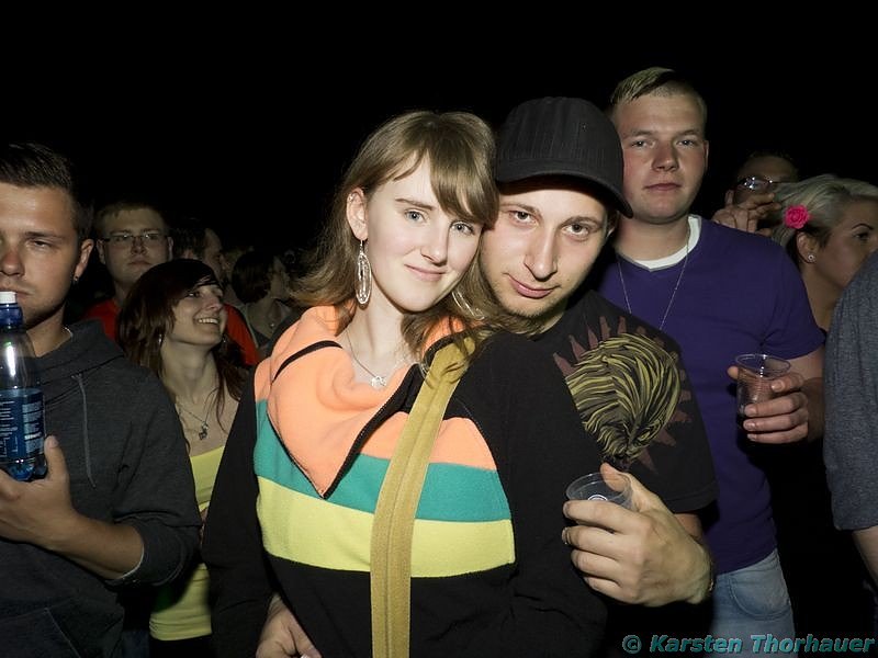 Party an der Schachtstra&szlig;e