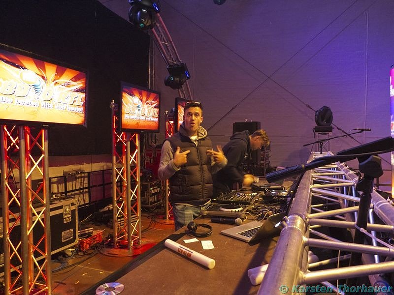 Party an der Schachtstra&szlig;e