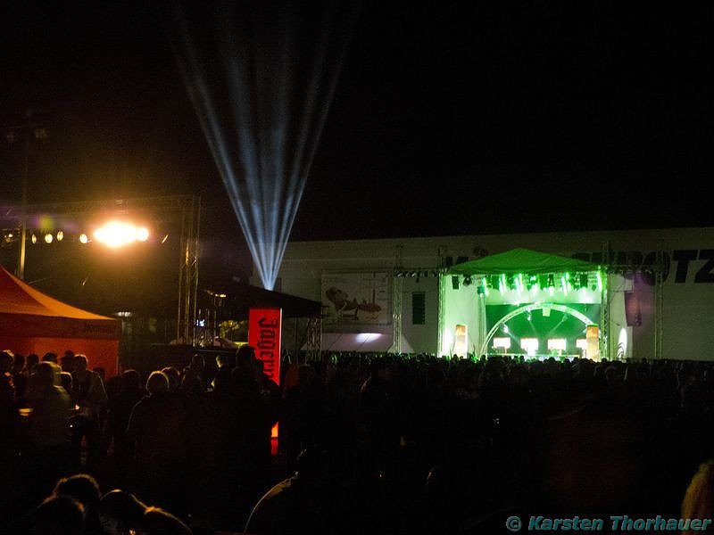 Party an der Schachtstra&szlig;e