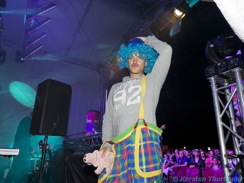 Party an der Schachtstra&szlig;e