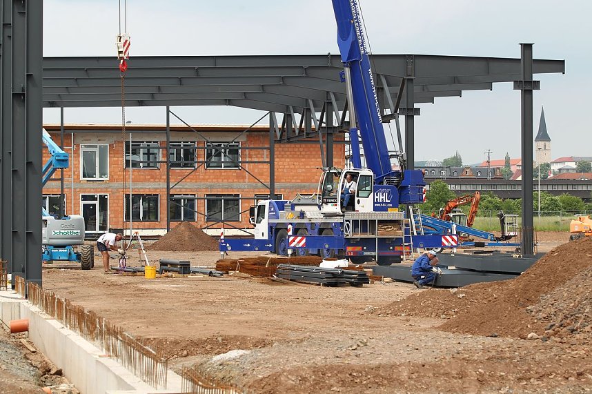 Millionen-Investition an der Darre in Nordhausen 