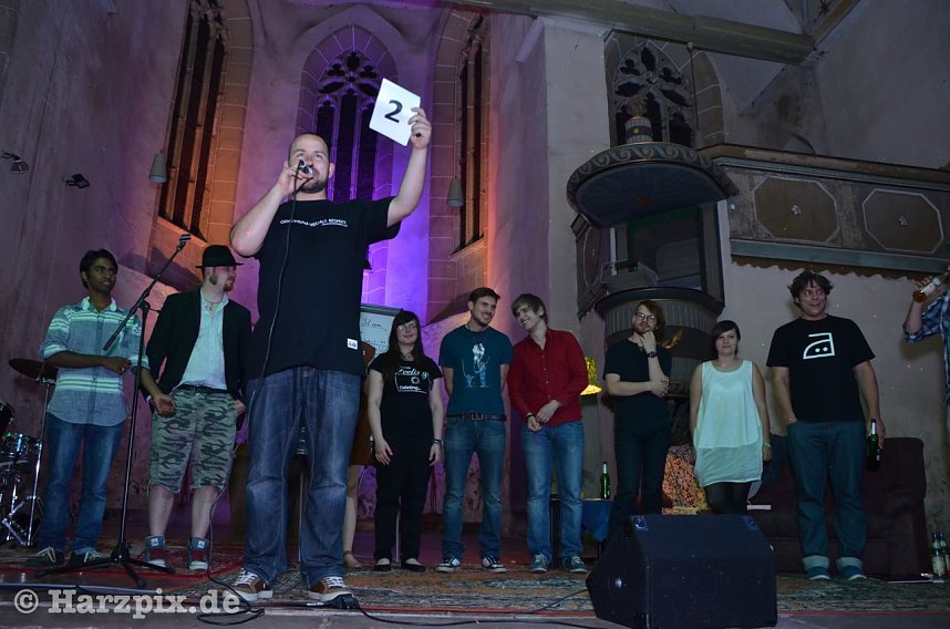 Poetry Slam in der Jugendkirche(Herzschlag)