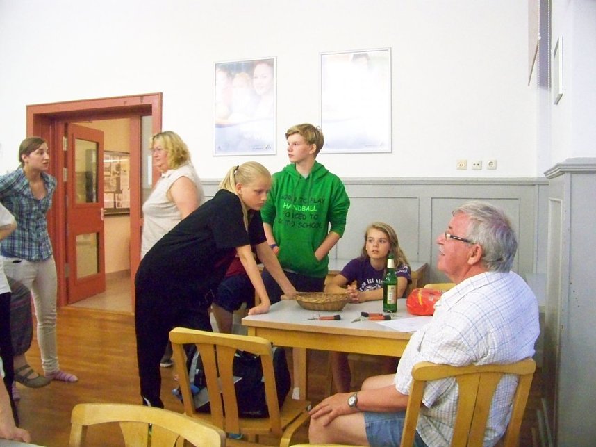 Sandras Handball-Tagebuch: Angekommen