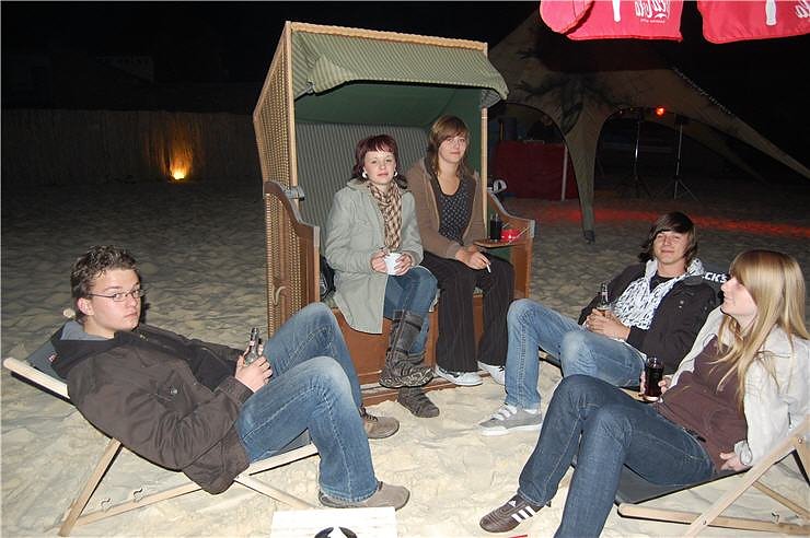 Nordstrand seine letzte Party  im Jahr 2008