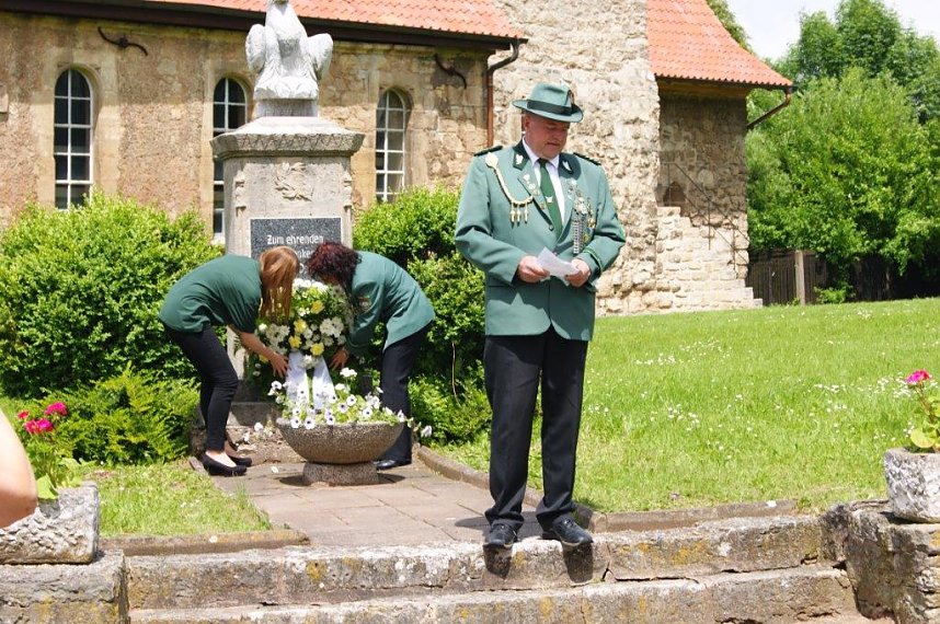 Sch&uuml;tzenfest in Obergebra
