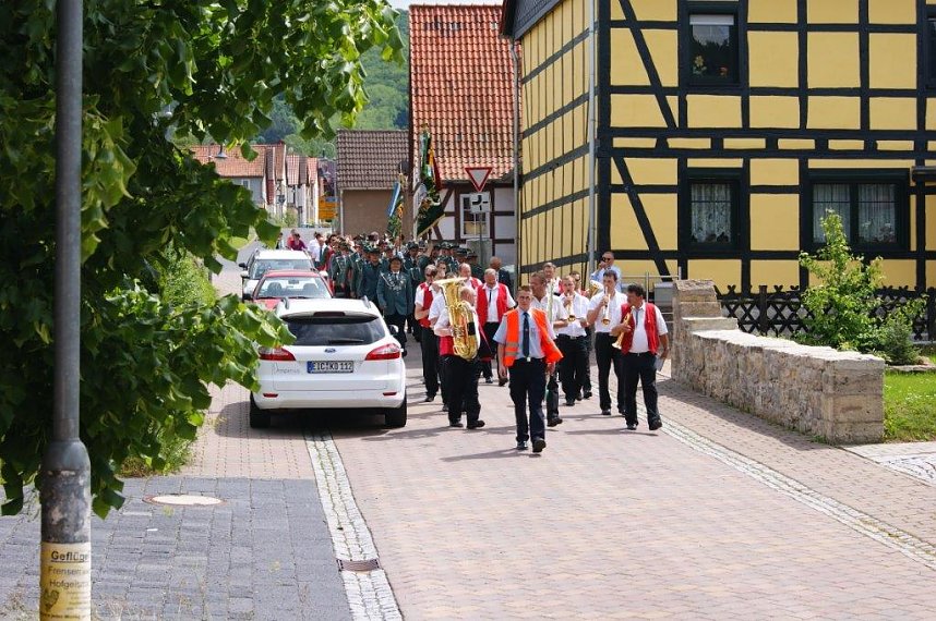 Sch&uuml;tzenfest in Obergebra