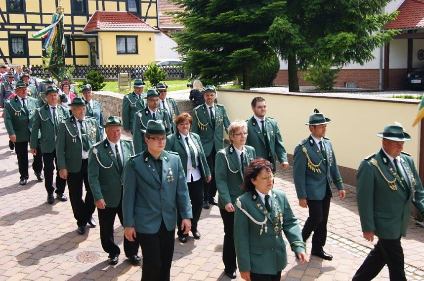 Sch&uuml;tzenfest in Obergebra