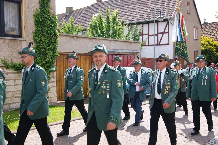 Sch&uuml;tzenfest in Obergebra