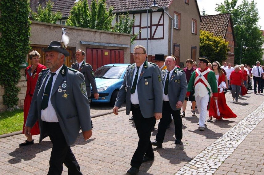 Sch&uuml;tzenfest in Obergebra