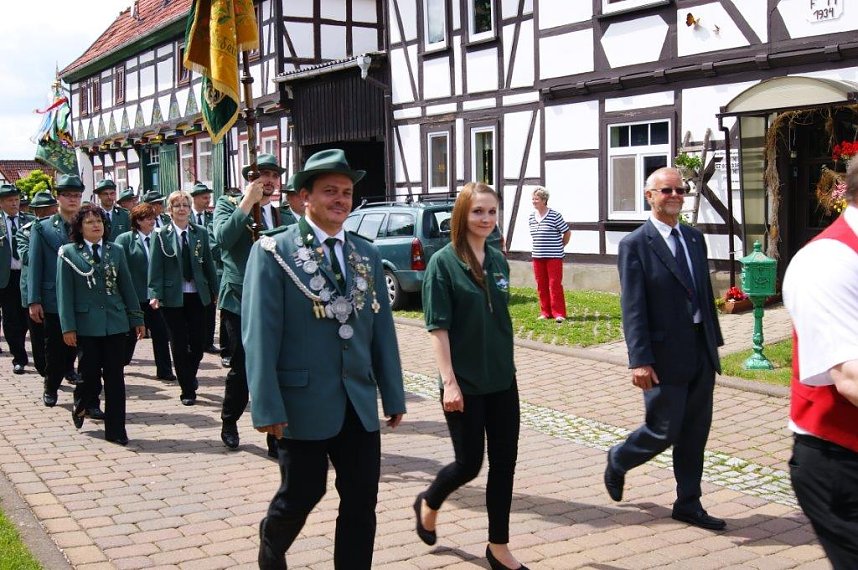 Sch&uuml;tzenfest in Obergebra