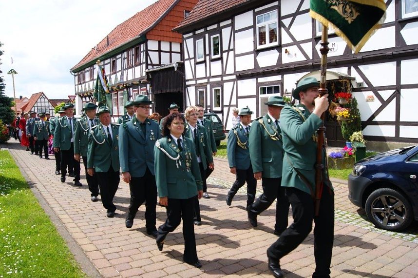 Sch&uuml;tzenfest in Obergebra