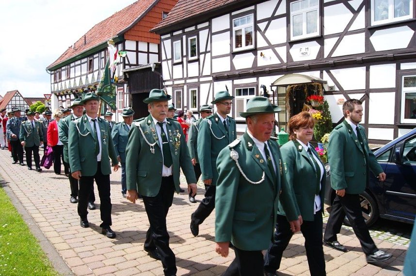 Sch&uuml;tzenfest in Obergebra