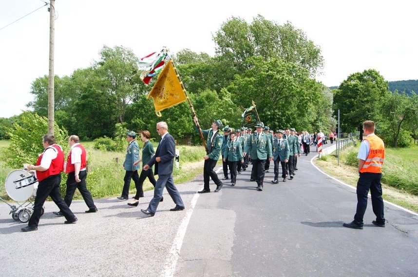 Sch&uuml;tzenfest in Obergebra