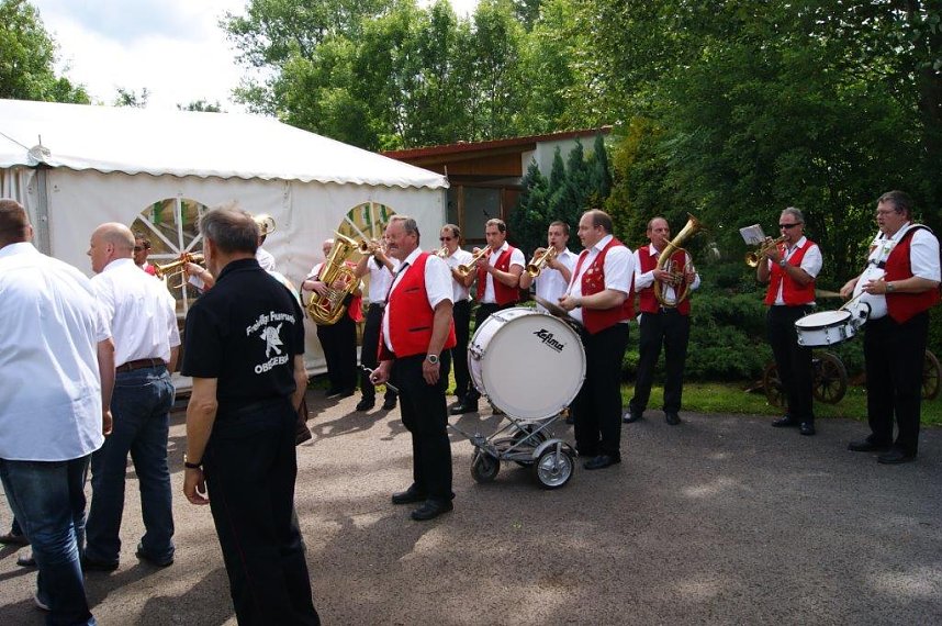 Sch&uuml;tzenfest in Obergebra