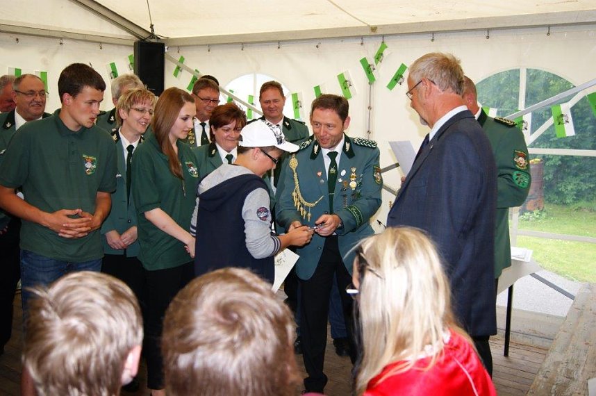 Sch&uuml;tzenfest in Obergebra