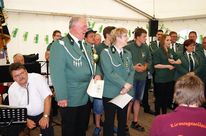 Sch&uuml;tzenfest in Obergebra