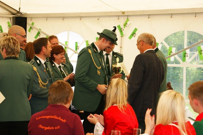 Sch&uuml;tzenfest in Obergebra