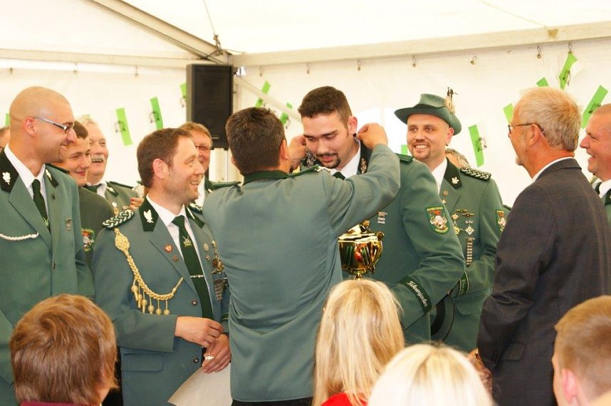 Sch&uuml;tzenfest in Obergebra