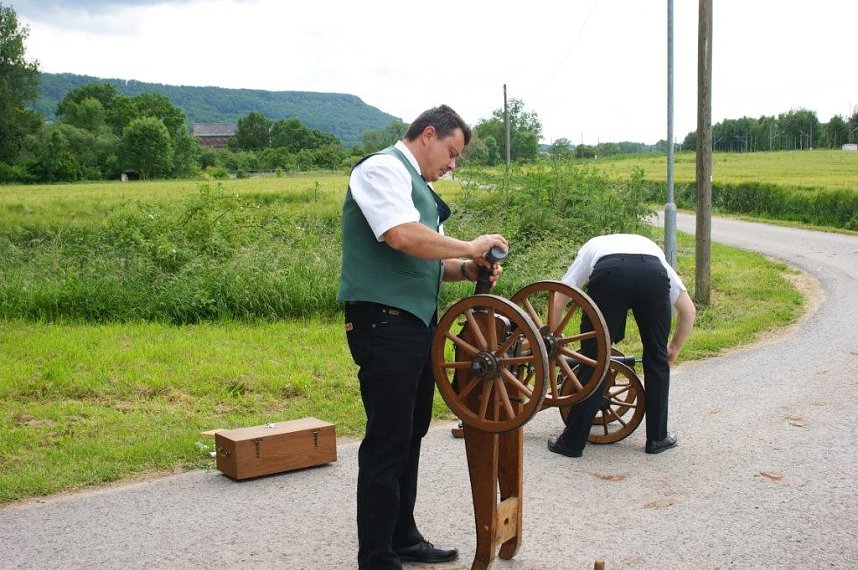 Sch&uuml;tzenfest in Obergebra