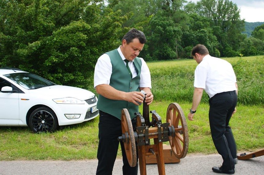 Sch&uuml;tzenfest in Obergebra