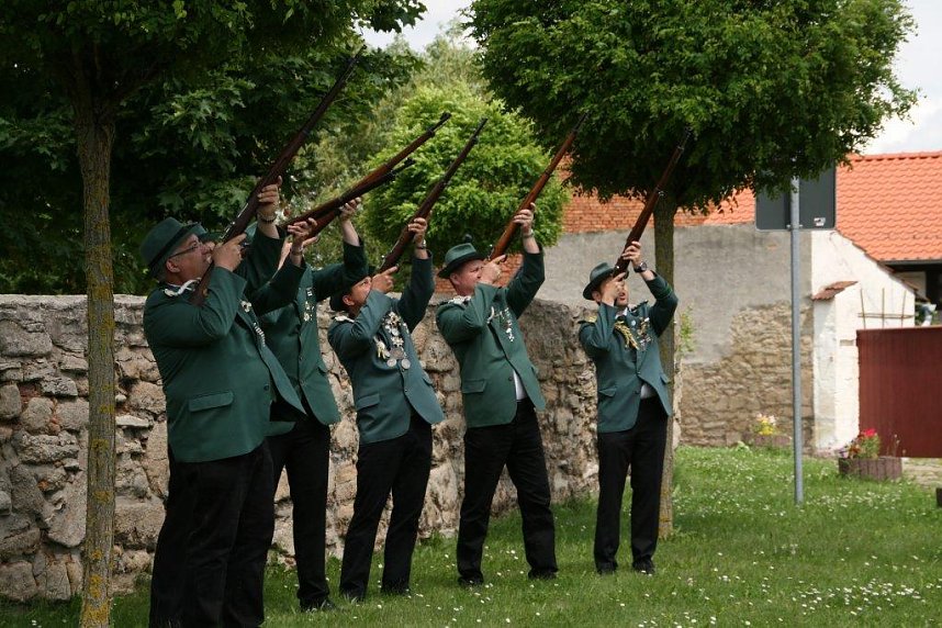 Sch&uuml;tzenfest in Obergebra