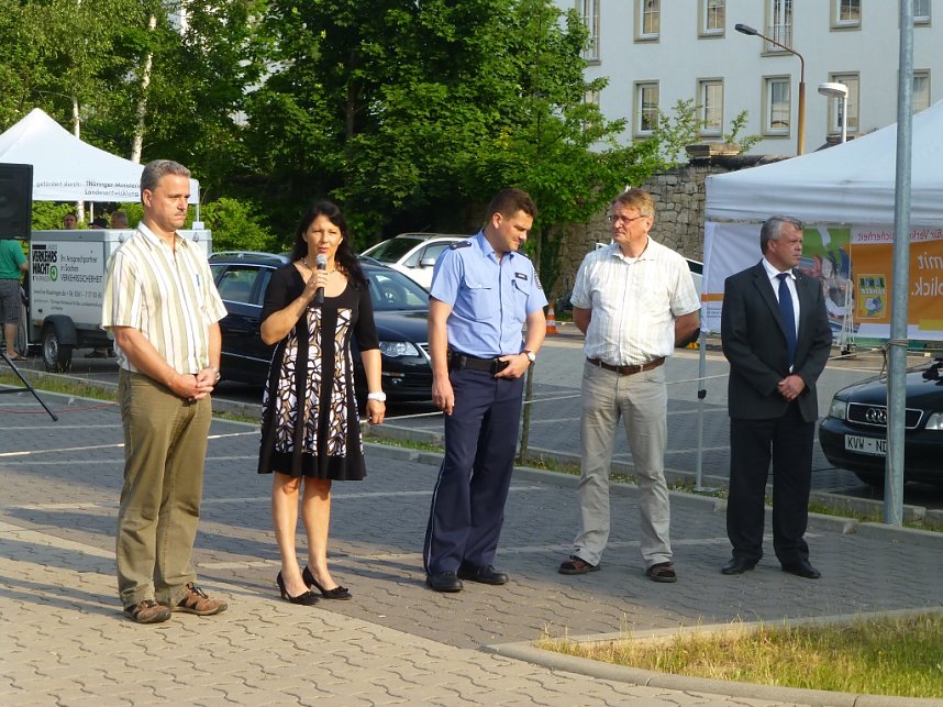 Junge Fahrer im Fokus