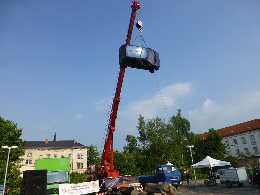 Junge Fahrer im Fokus