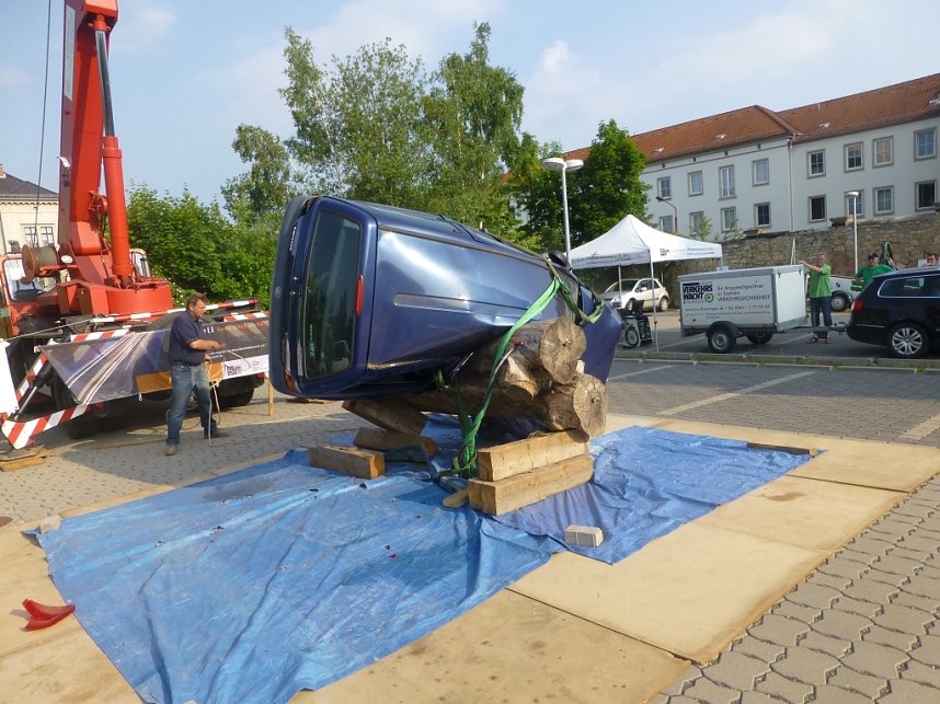 Junge Fahrer im Fokus