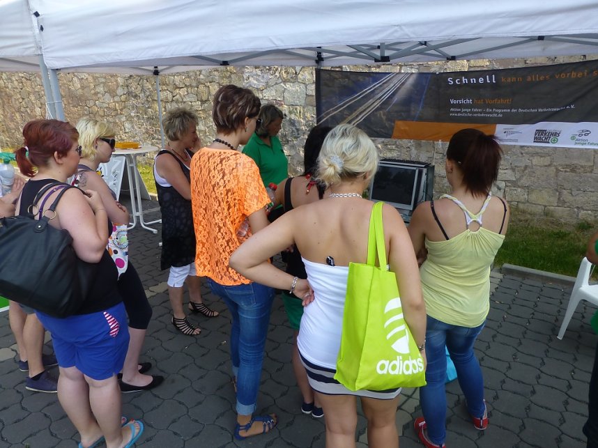 Junge Fahrer im Fokus