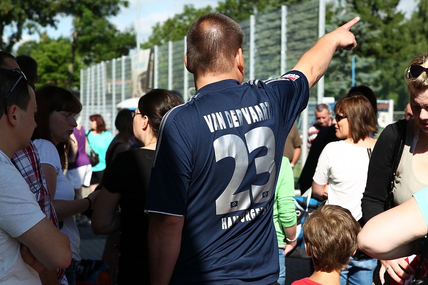 Tolles Erlebnis - die HSV-Fu&szlig;ballschule in Nordhausen