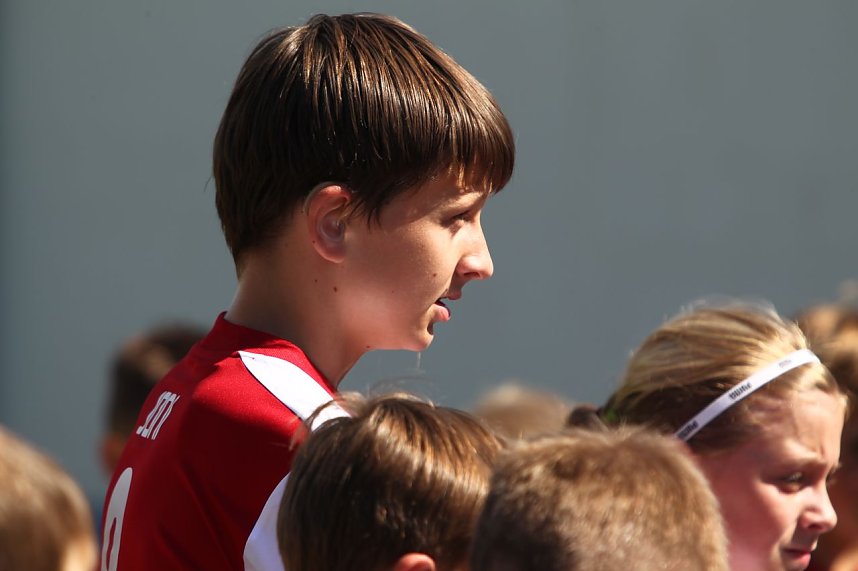 Tolles Erlebnis - die HSV-Fu&szlig;ballschule in Nordhausen