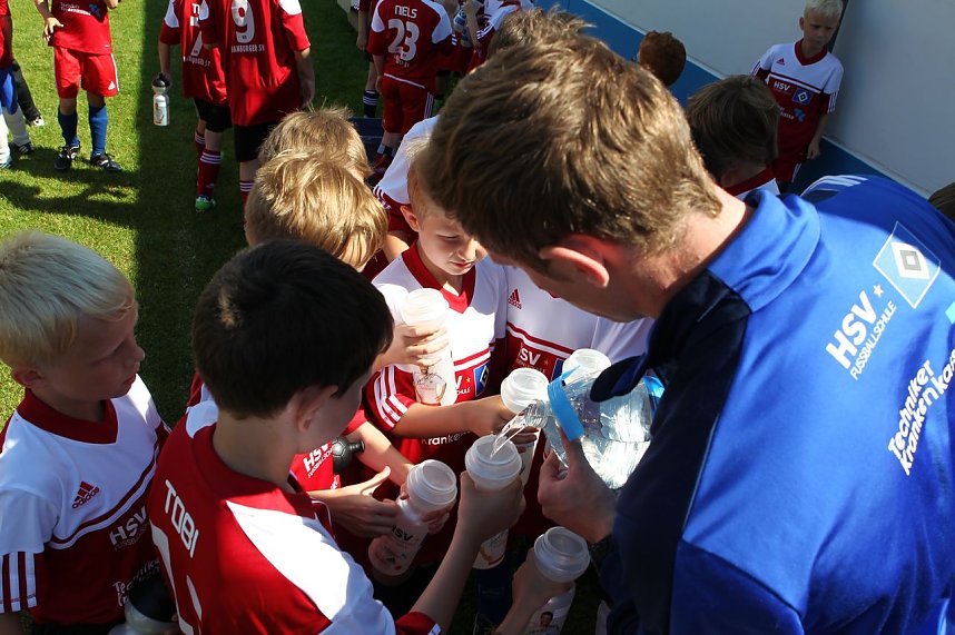 Tolles Erlebnis - die HSV-Fu&szlig;ballschule in Nordhausen