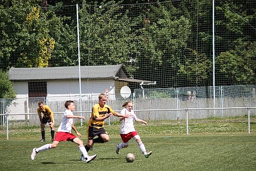 Aufgestiegen mit 13:0-Sieg