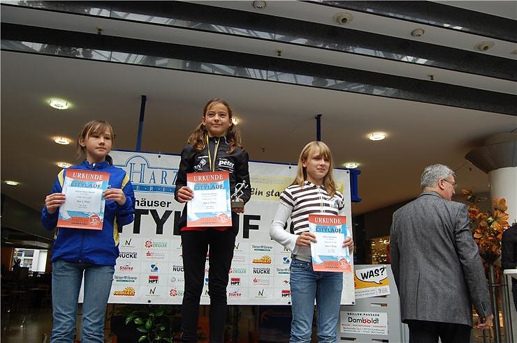 Siegerehrung Citylauf 2008